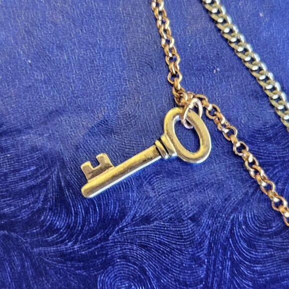 🩷🌹Betsey Johnson 2-Chain LOVE Heart Necklace - EPC🌹🩷 - Picture 12 of 16